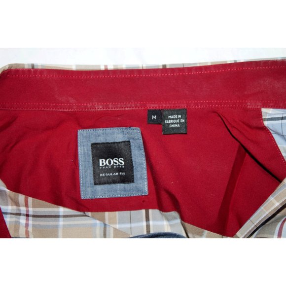 Hugo Boss Mens Long Sleeve Button Front Flip Cuff - Picture 8 of 8